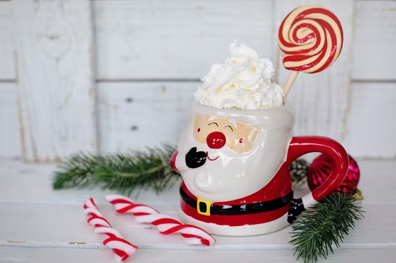 healthy peppermint hot cocoa recipe