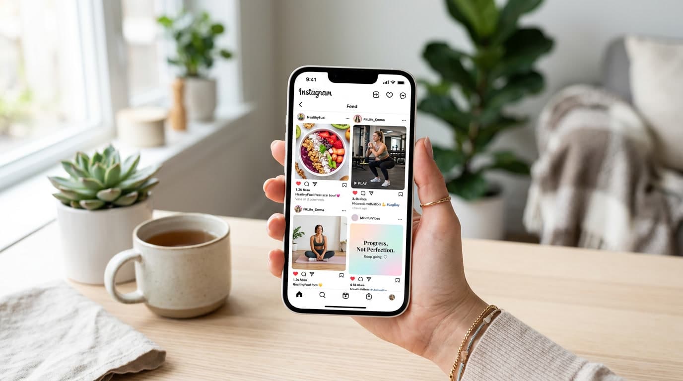 health and fitness Instagram accounts