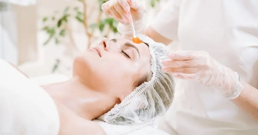 Professional chemical peel treatment performed at Valley Medical Weight Loss & Med Spa