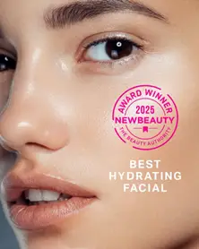 Hydrafacial treatment performed in a professional medical spa environment