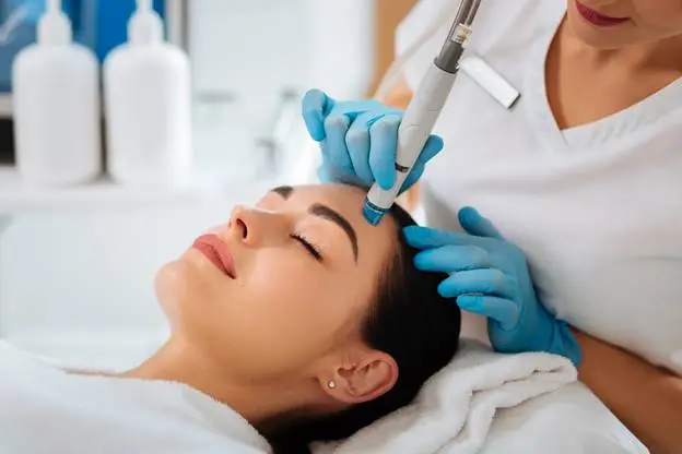 HydraFacial treatment performed at Valley Medical Weight Loss & Med Spa.