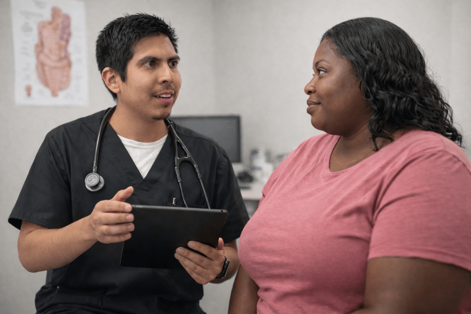 Dr Z with Patient